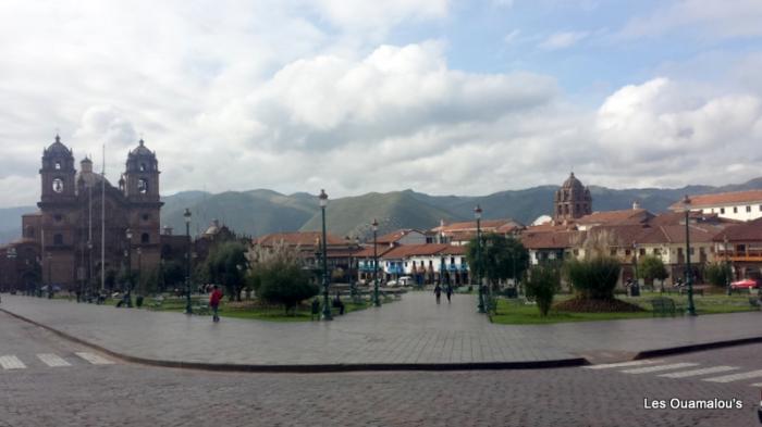 Départ Plaza de Armas à Cuzco