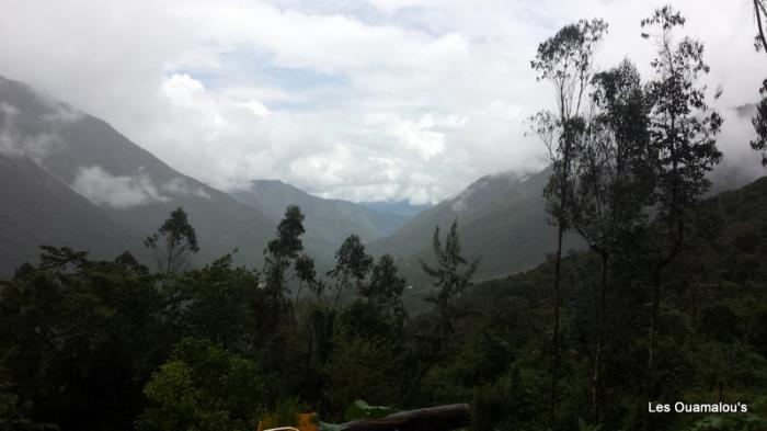 la route vers le Machu Picchu