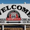 Adrian au Texas : Midpoint Route 66