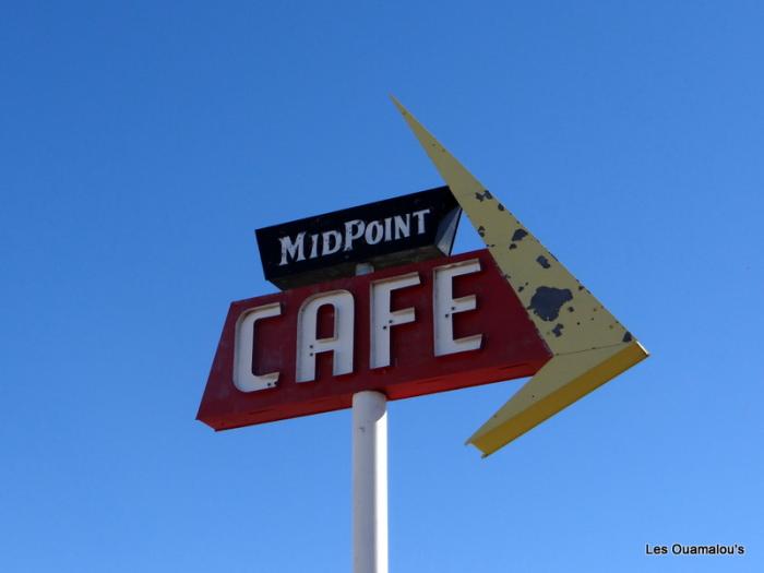 Adrian au Texas : Midpoint Route 66