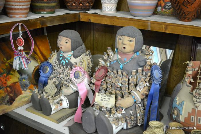 Boutique de souvenirs : Indiens Navajo à Gallup