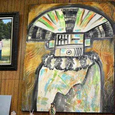 Boutique de souvenirs : Indiens Navajo à Gallup