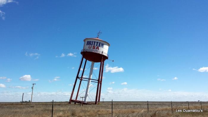 Leaning Water Tower à Briten : sur le coté !!!