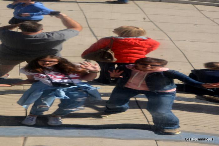 Cloud gate : Reflets