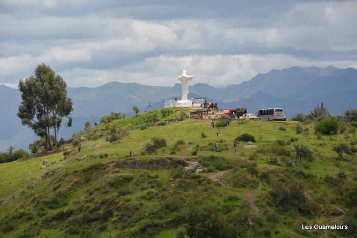 Le Christ Blanc au-dessus de Cuzco