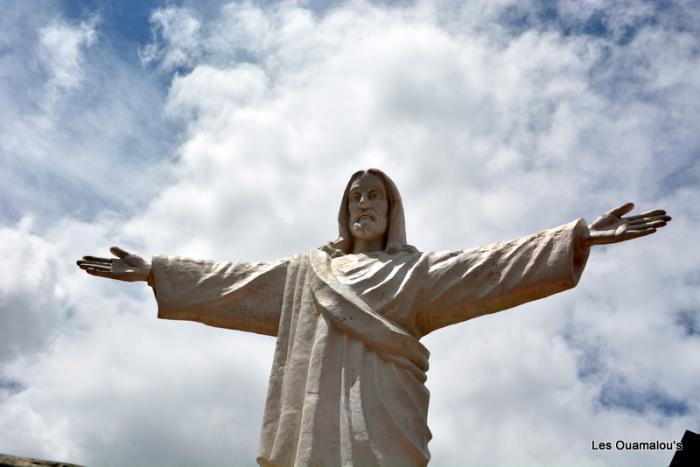 Christ Blanc au dessus de Cuzco