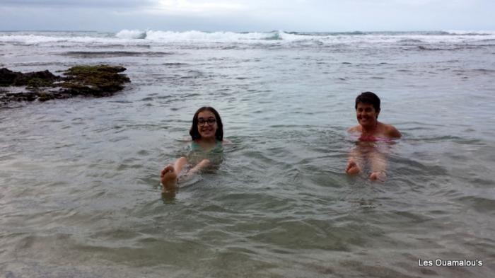 Baignade à Playa Chiquita