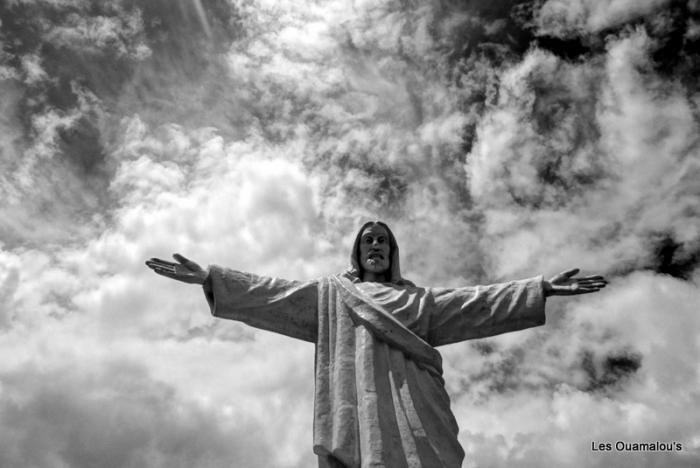Christ Blanc au dessus de Cuzco