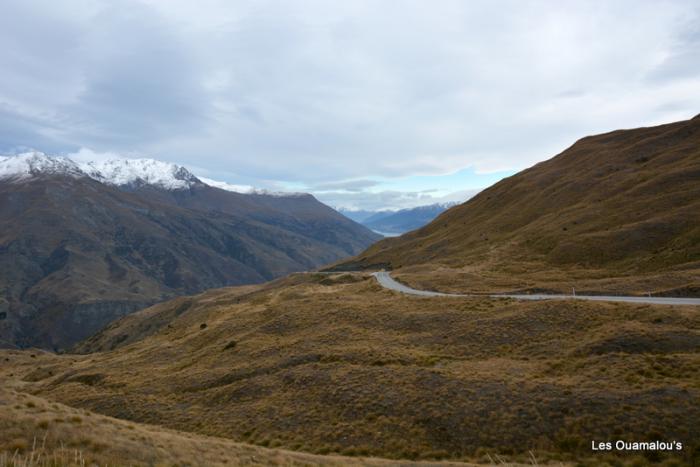 Sur la route de Queenstown