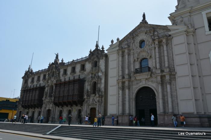 Plaza de Armas - Cathédrale de Lima