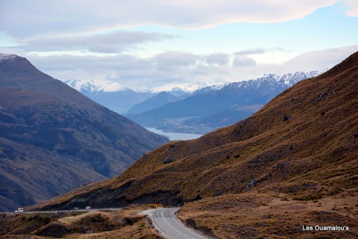 Sur la route de Queenstown