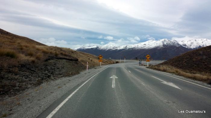 Sur la route de Queenstown