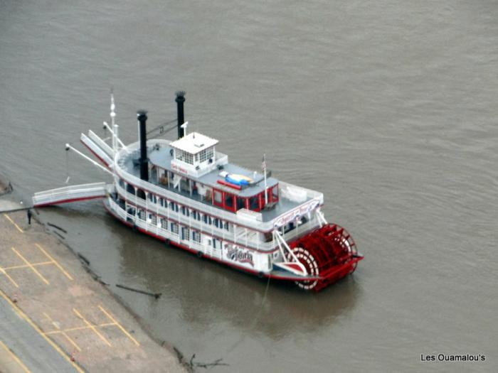 Bateau sur le Mississippi