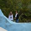 Marie et Louise sur la baleine bleue