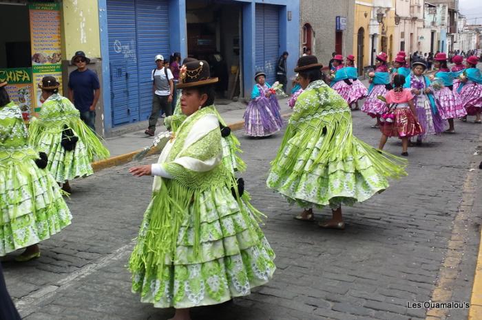 Fête de la vierge de la Candelaria à Arequipa