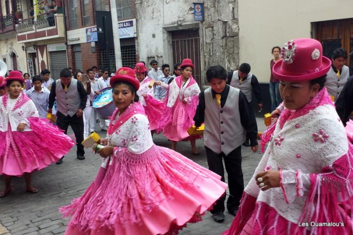 Fête de la vierge de la Candelaria à Arequipa