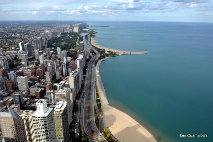 Vue du haut du TILT de la Hancock Tower