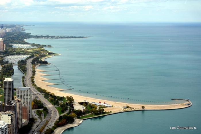 Vue du haut du TILT de la Hancock Tower