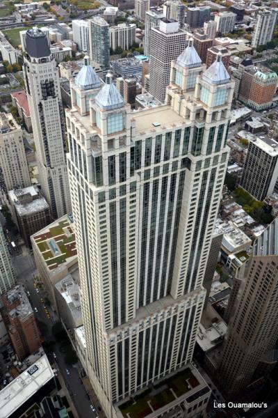 Vue du haut du TILT de la Hancock Tower