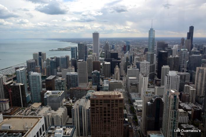 Vue du haut du TILT de la Hancock Tower