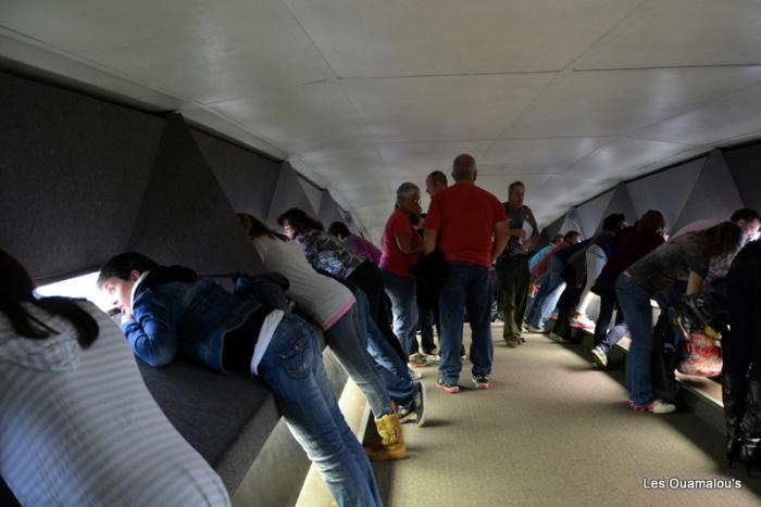 En haut de la Gateway Arch