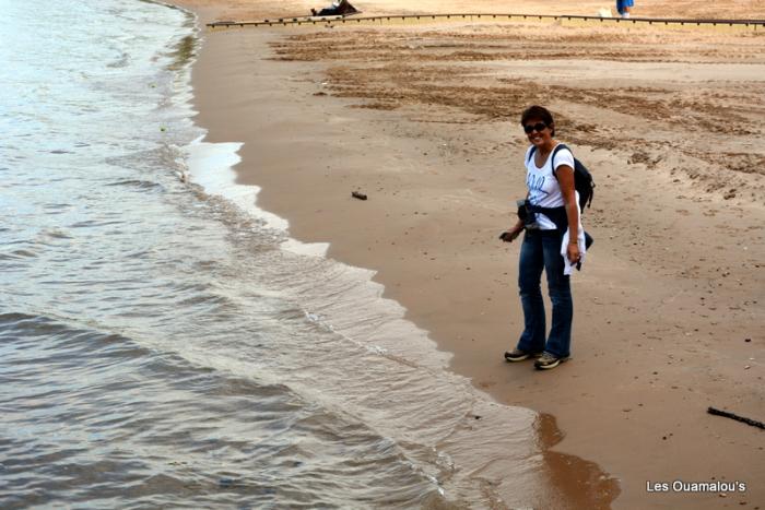 Les pieds dans l'eau