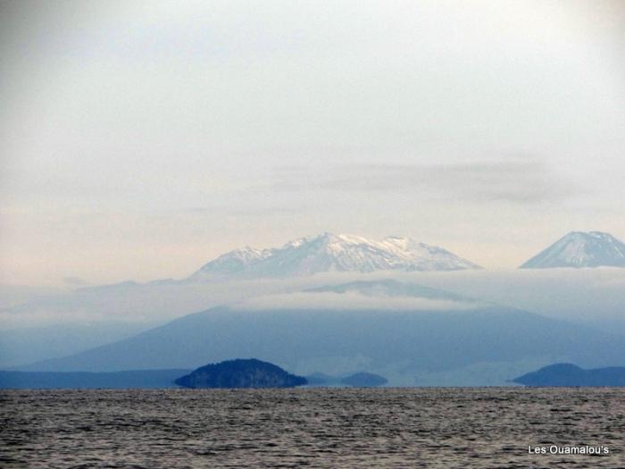 Lac Taupo - Mont Ruapehu (Volcan)