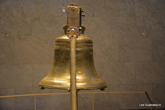 La cloche de la liberté : symbole de la nation américaine.