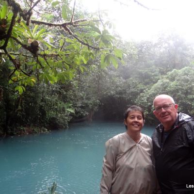 François et Marie sur le Rio Celeste