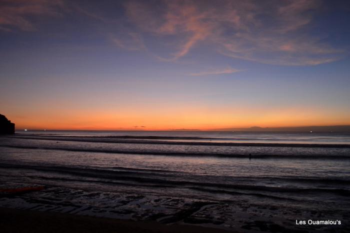 Coucher de soleil sur Balangan