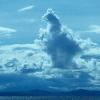 On pourrait imaginer un cheval dans ces nuages !!!