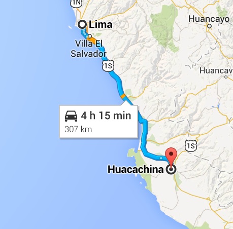 de Lima à Huacachina ....