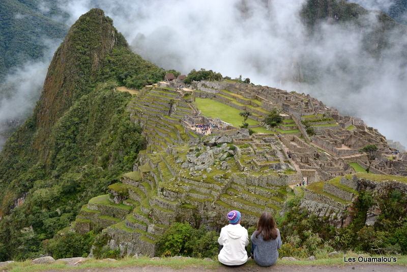 Sur le site du Machu Picchu ...