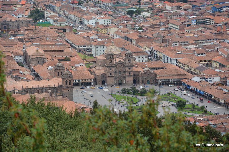 La plaza de Armas de Cuzco ...